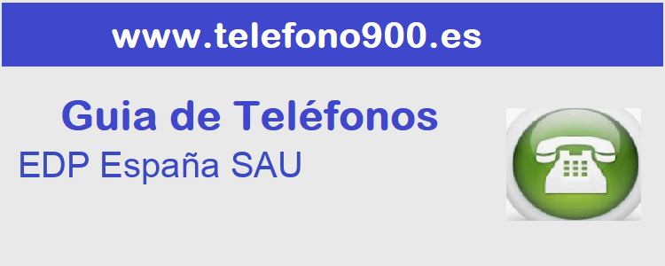 Telefono de  EDP España SAU